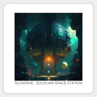 Slowdive  - Souvlaki Space Station Sticker